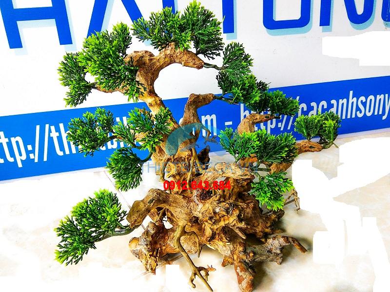 Cây giả gỗ bonsai lớn