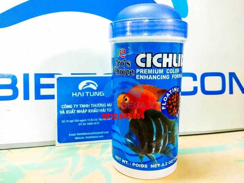 Thức ăn cá Ali Pro 's Choice Cichlid lọ 120g