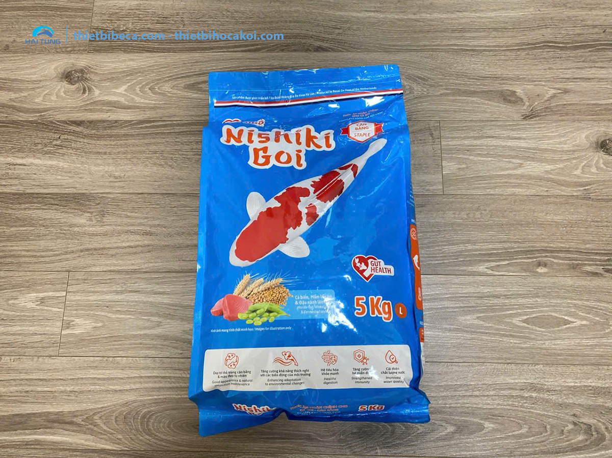 Thức ăn cá Koi cân bằng Nishiki Goi Size L 5kg