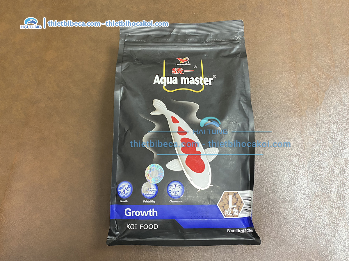 Thức ăn cá Koi tăng trưởng Aquamaster Growth bao 1kg