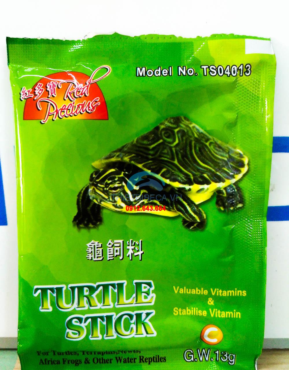 Thức ăn cho rùa 5 gói
