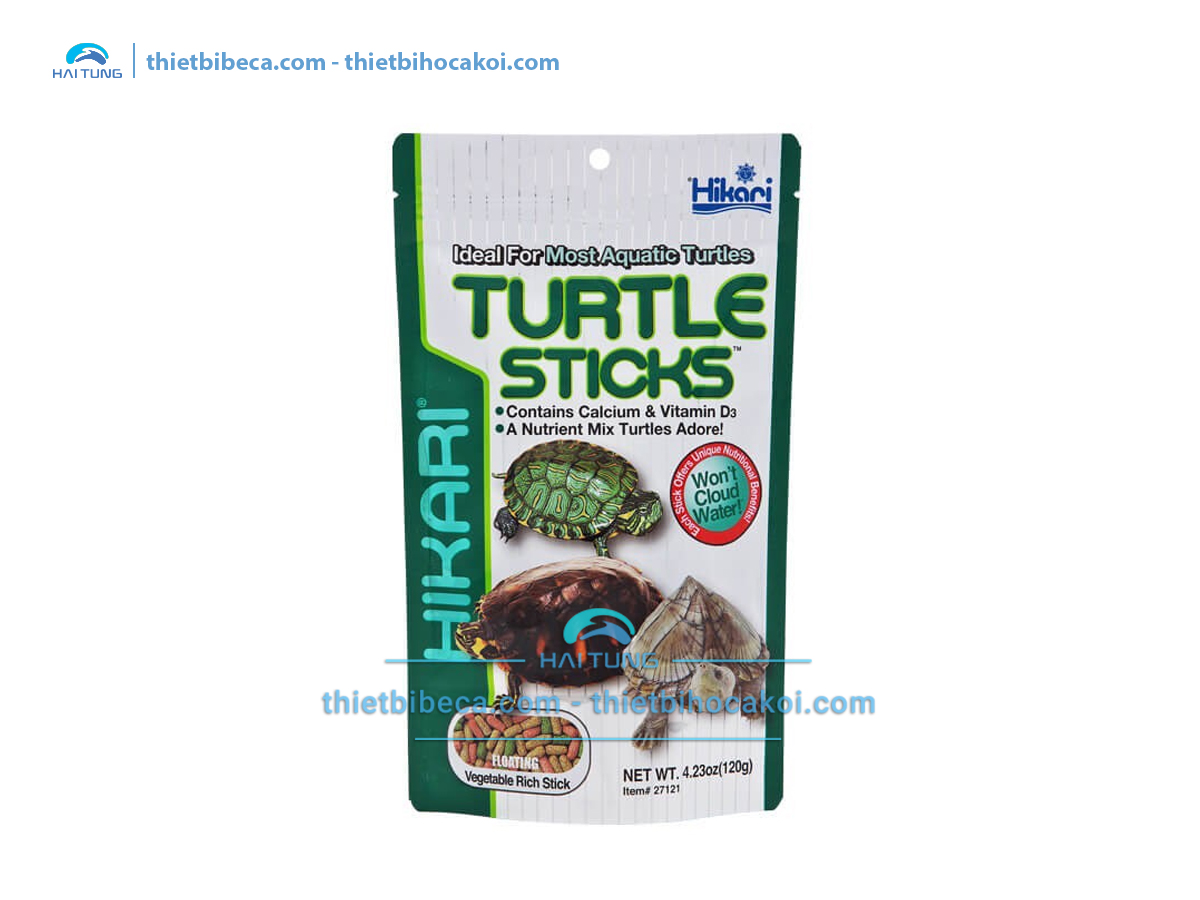 Thức ăn rùa Hikari Turtle Sticks 120g