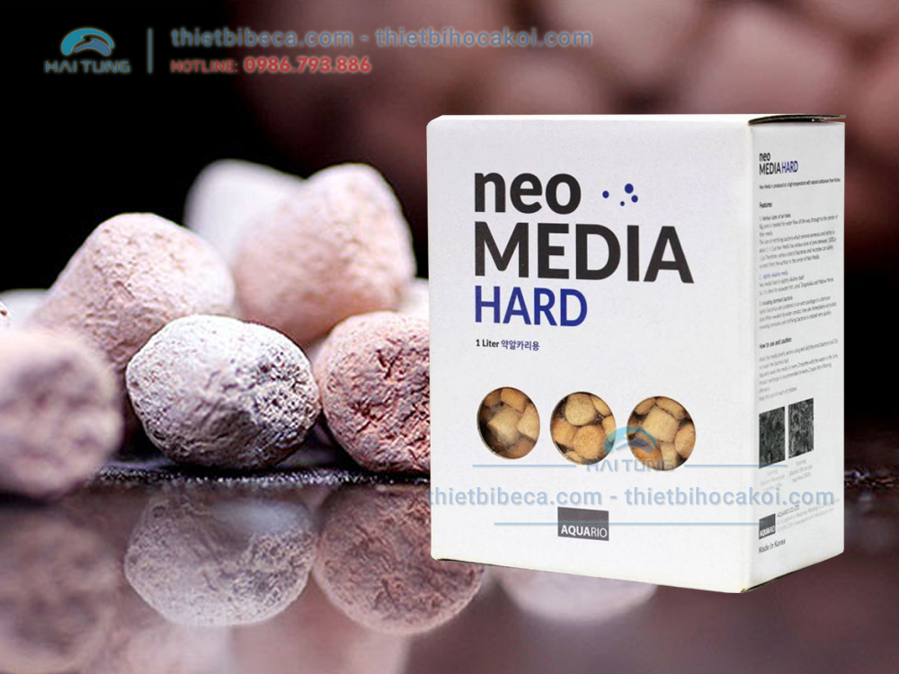 Vật liệu lọc Neo Media Hard 1 lit - tăng nhẹ độ pH