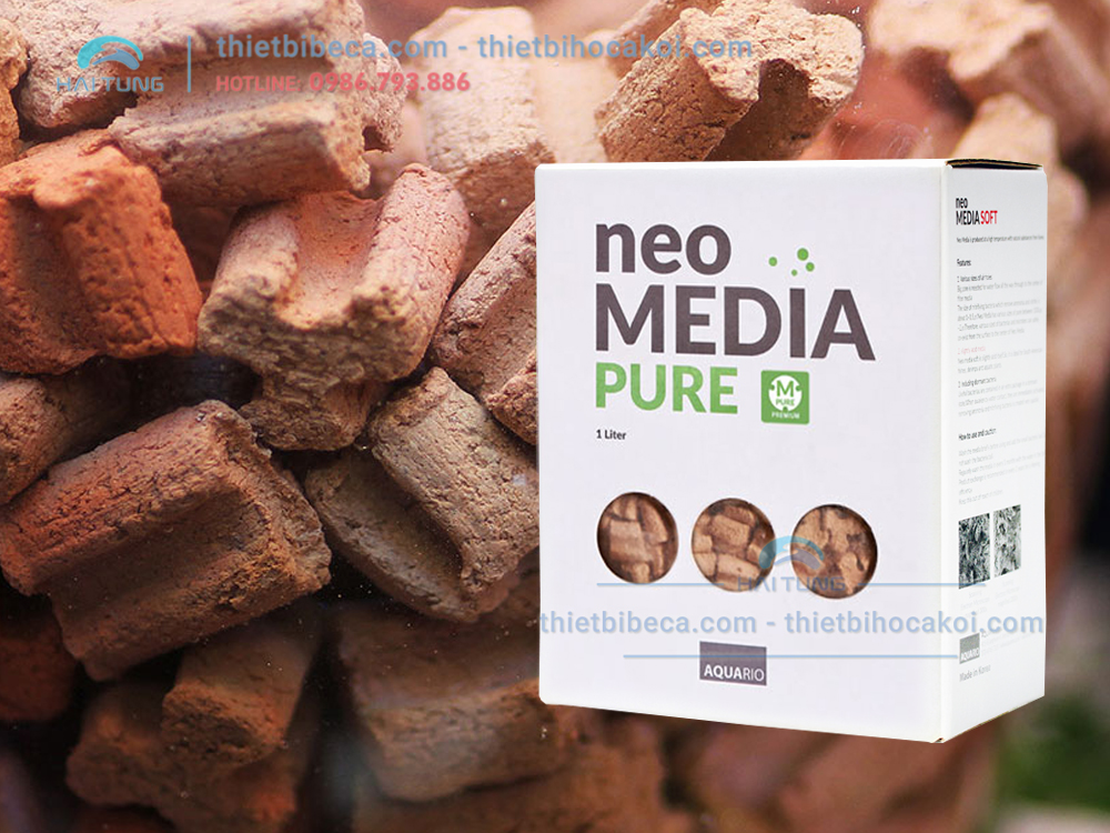 Vật liệu lọc Neo Media Premium Pure 1 lit - PH Trung tính