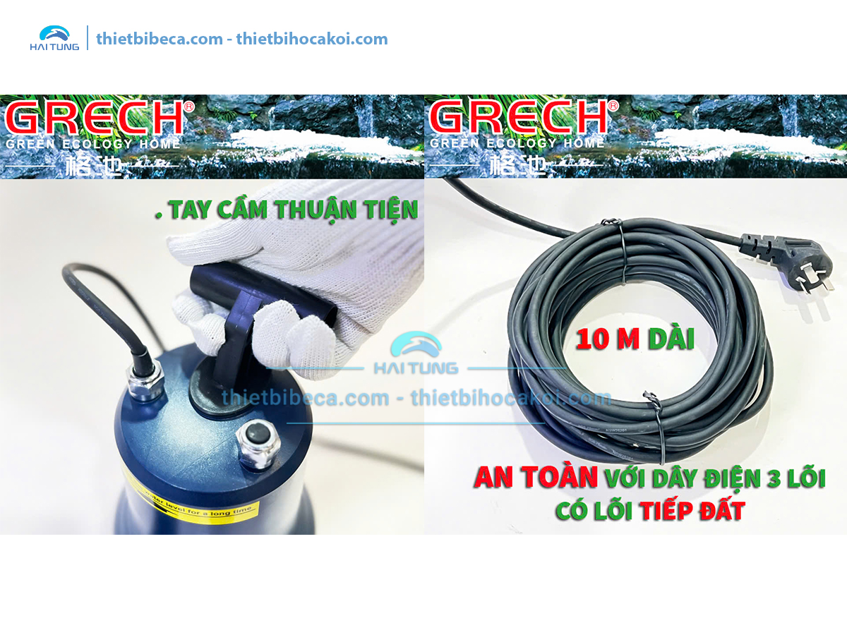 Máy bơm chìm trục đứng Grech CLP 30000