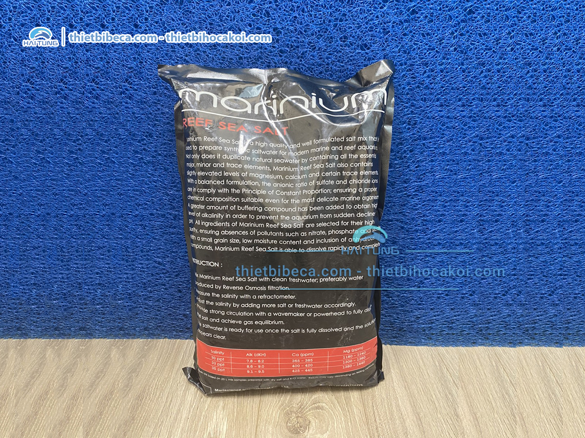 Muối Thái Đen Marinium Reef Sea Salt 7kg