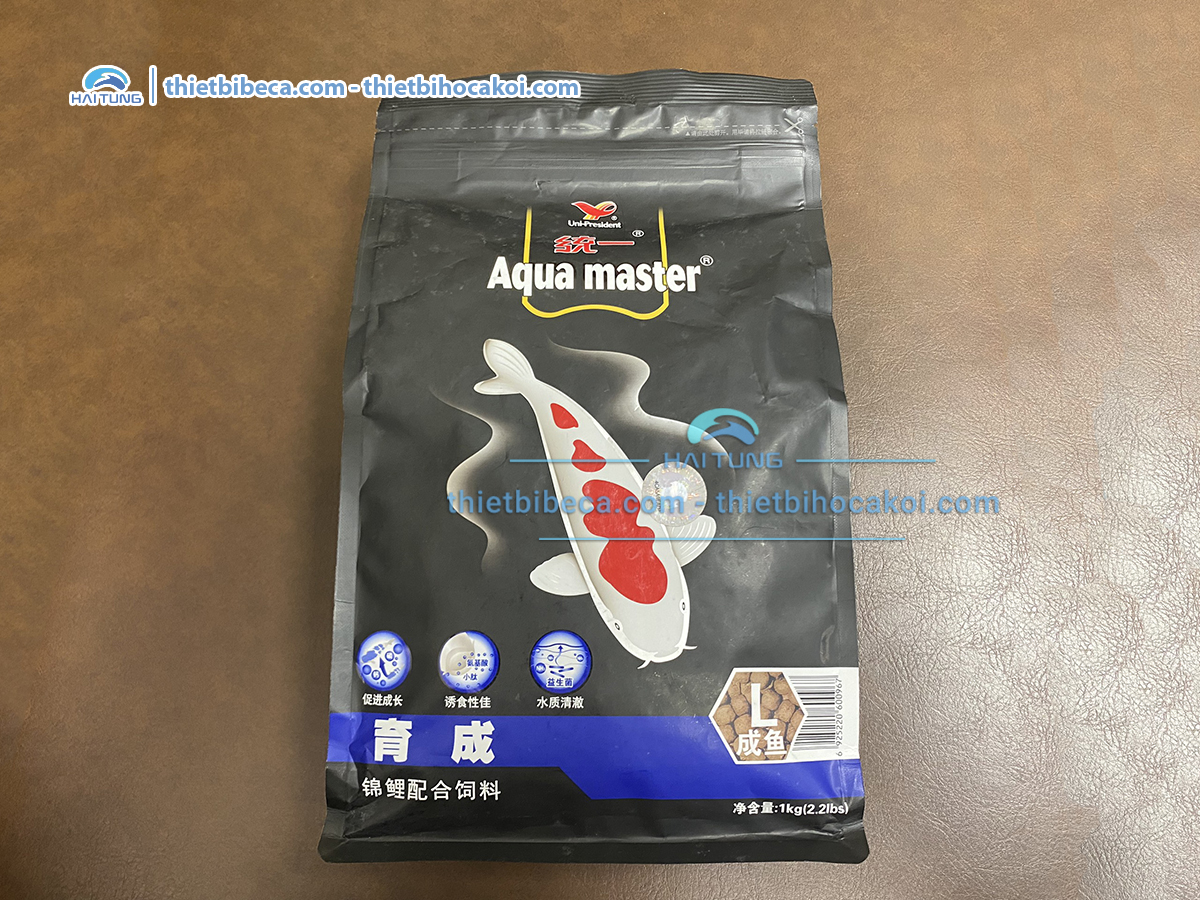 Thức ăn cá Koi tăng trưởng Aquamaster Growth bao 1kg