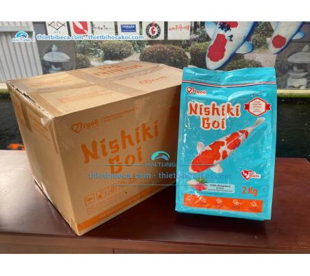 Thùng thức ăn cá Koi tăng trưởng Nishiki Goi Size M 12kg